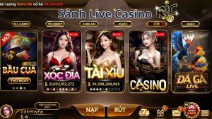 Kinh Nghiệm Chơi Live Casino Ricwin