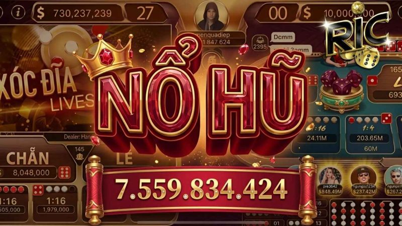 Bí Quyết Quay Nổ Hũ Ricwin